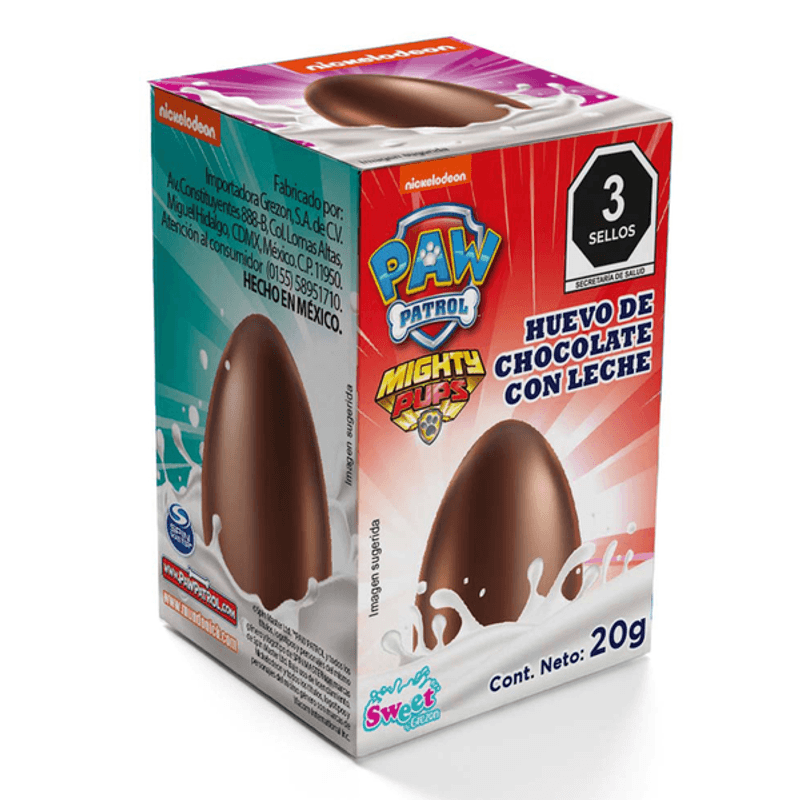 Grezon Pawpatrol Chocolate Egg 0.7 oz Main image
