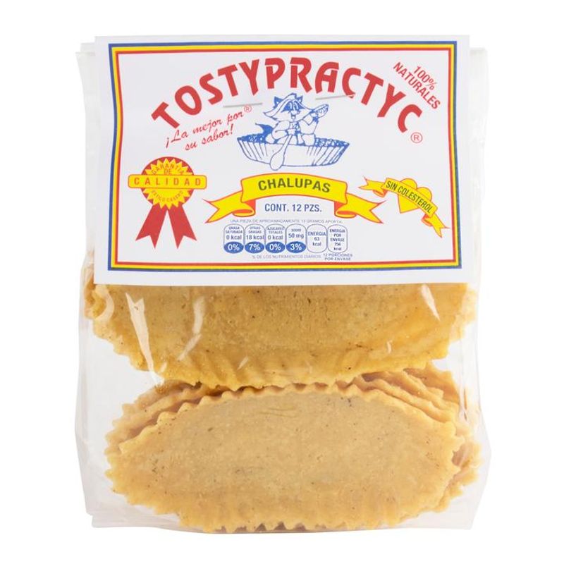 Tostypractyc Chalupas Corn Tostadas 12 Pcs Main image