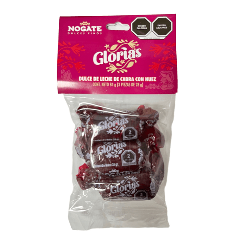 Nogate Gloria Dulce de Leche Goat Milk, 3 oz (3 Pieces) Main image