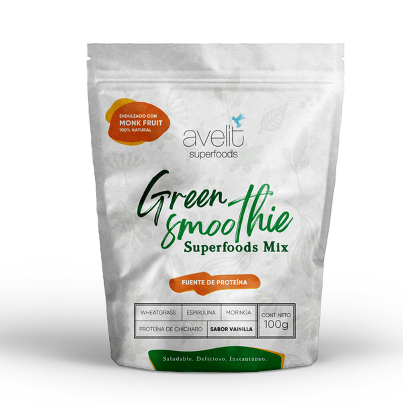 Avelit Superfoods Green Smoothie Mix, 4 oz Main image