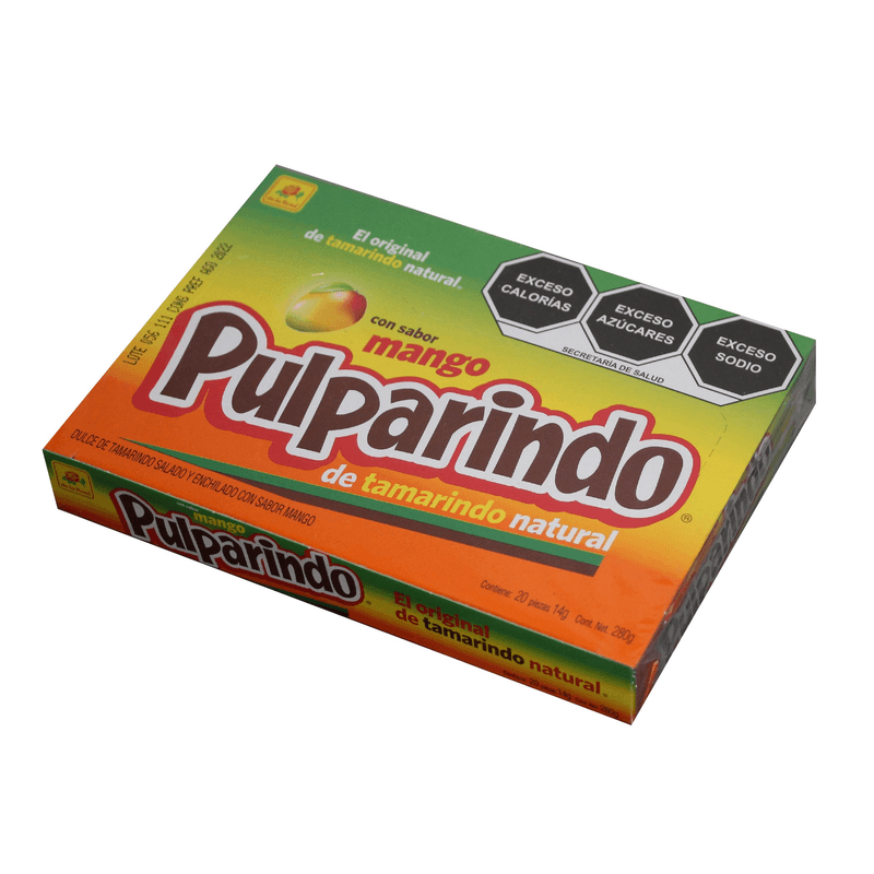 De la Rosa Pulparindo Mango 9.9 oz 20 Pieces