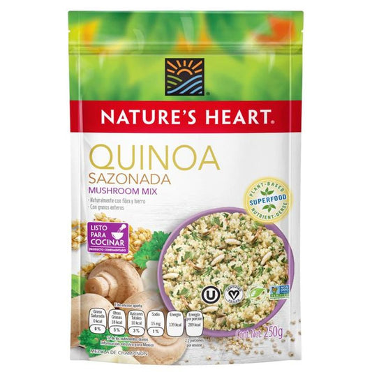 Seasoned Quinoa with Mushroom Mix - 0.25 Box