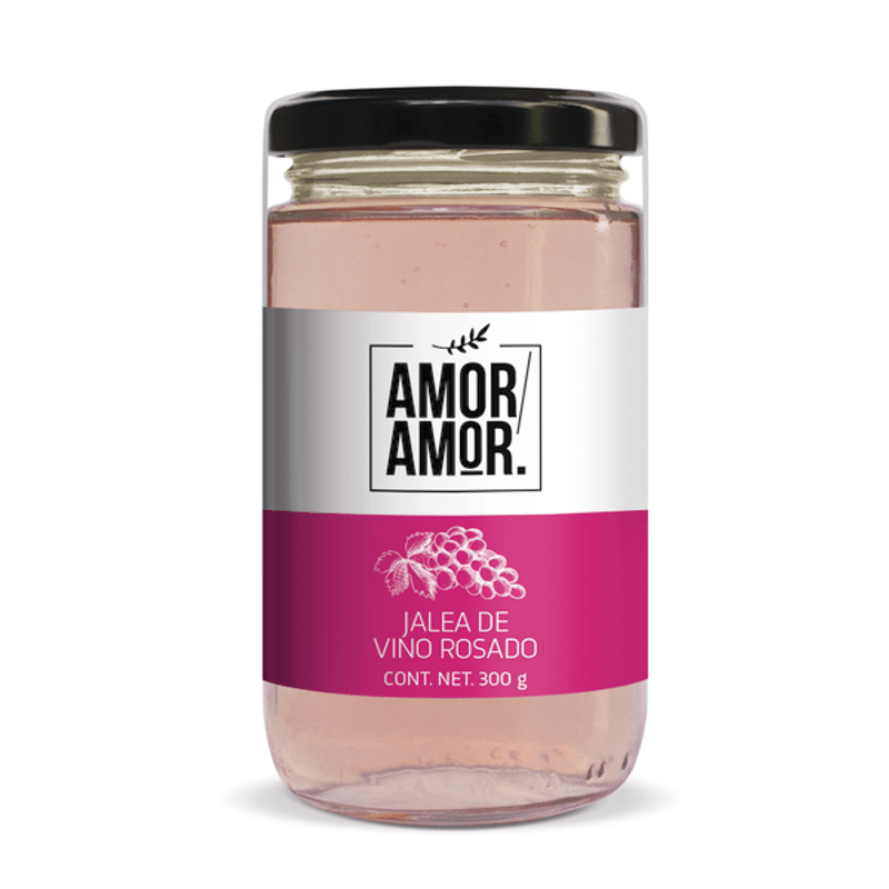 Amor Amor Rosé Wine Jelly - 10.6 oz