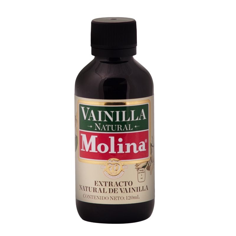 Molina Natural Vanilla Extract 4 oz