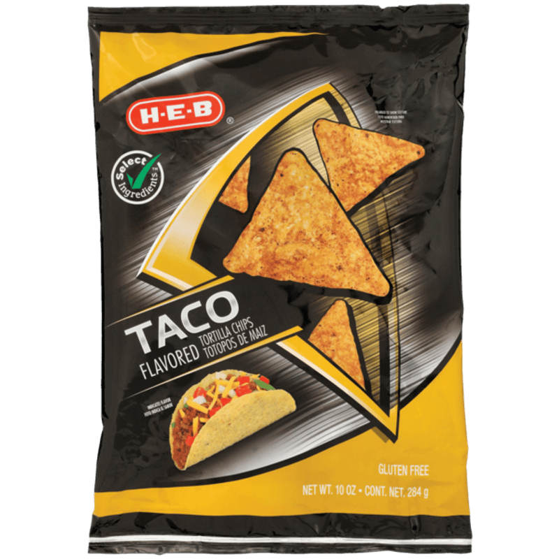 Heb Taco Tortilla Chips 10 oz