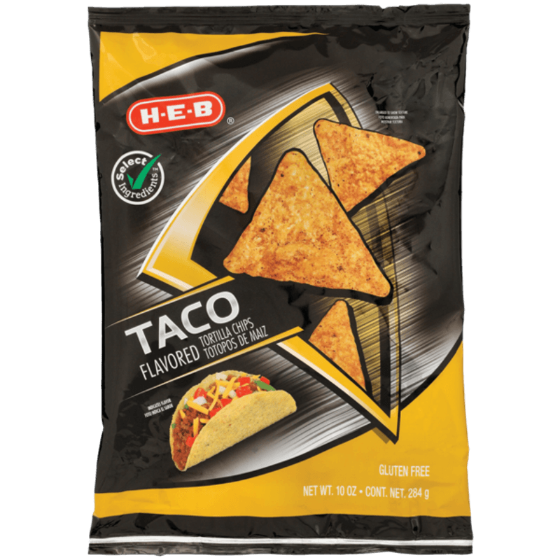 HEB Taco Tortilla Chips 10 oz