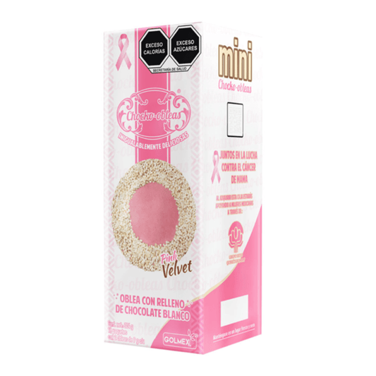 Chocko Pink Velvet Wafers - 1 Box