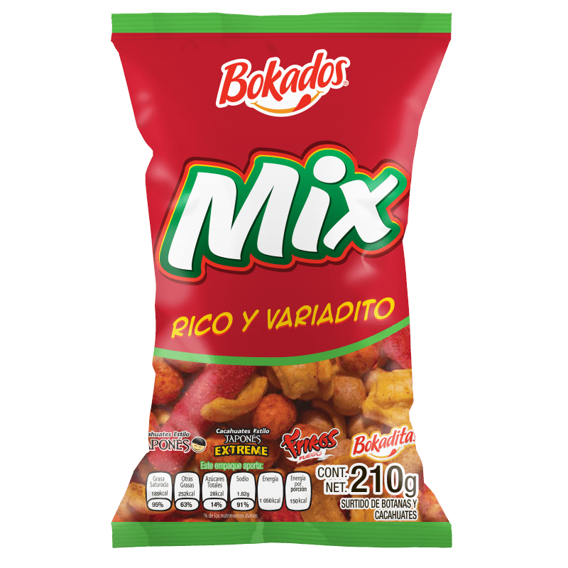 Bokados Snack and Peanuts Mix 7 oz Main image
