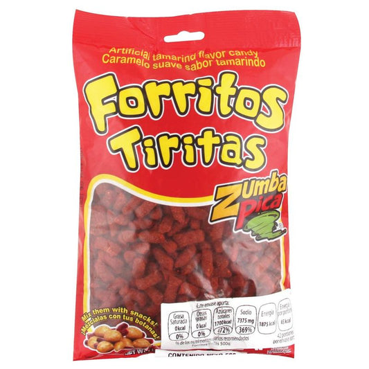 Zumba Forritos Soft Caramel Strips - 12 oz