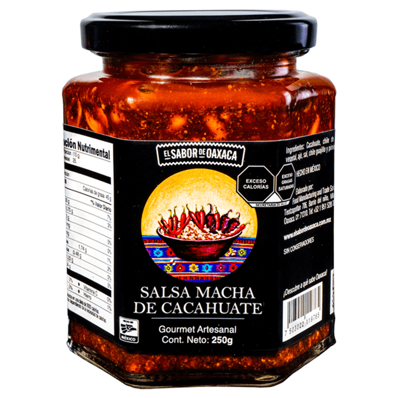 El Sabor de Oaxaca Peanut Macha Sauce 9 oz Main image