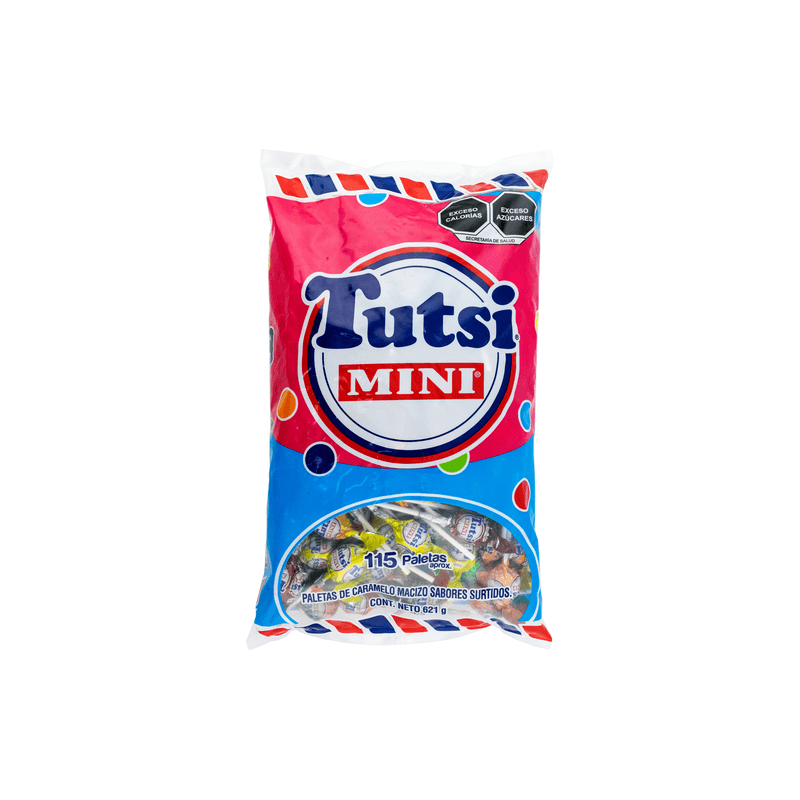 Tutsi Mini Pop Candy Lollipop - 104 Pcs Main image