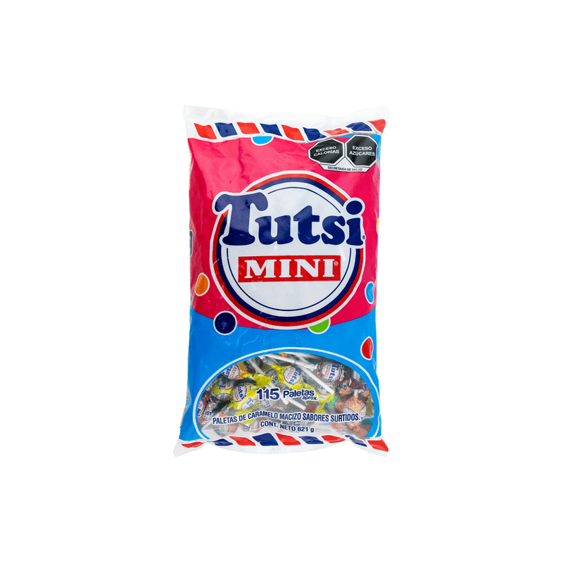 Tutsi Mini Pop Candy Lollipop - 104 Pcs