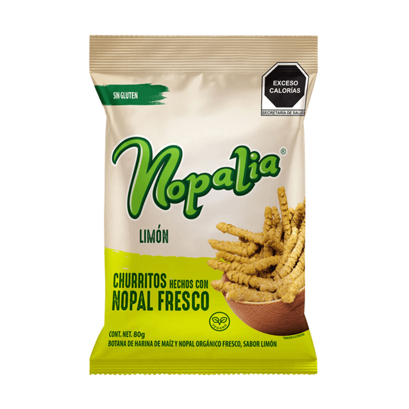 Nopalia Lemon Churritos 3 oz