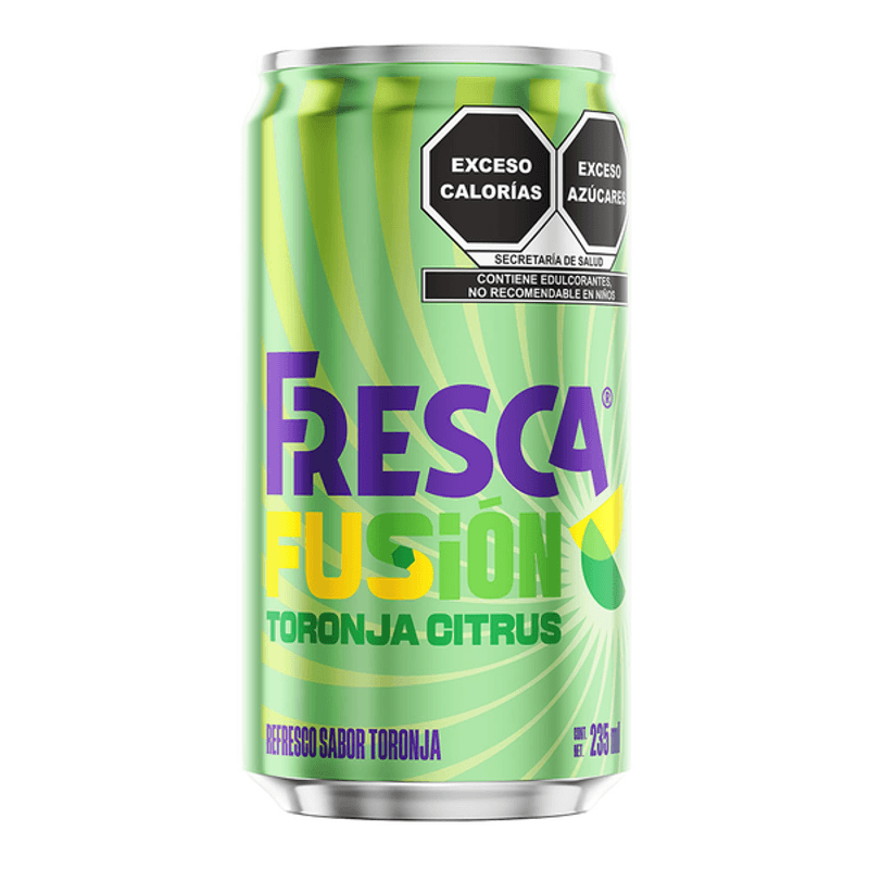 Fresca Fusion Grapefruit Citrus Soda, 8 oz Main image