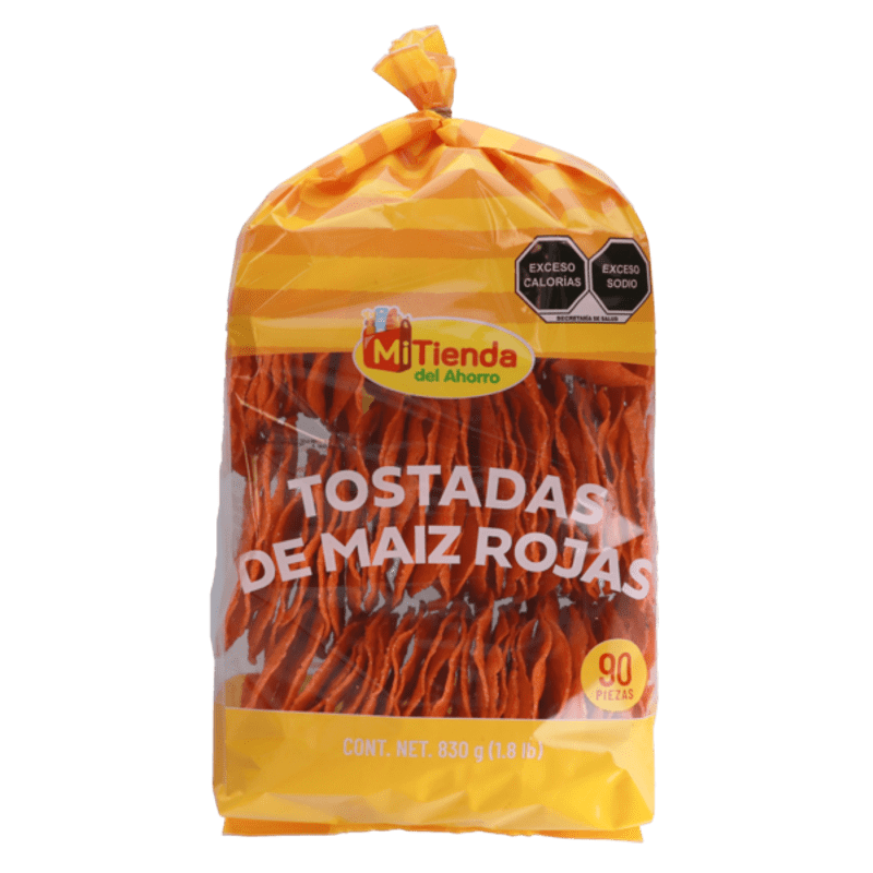 Red Corn Tostadas - 90 Pieces