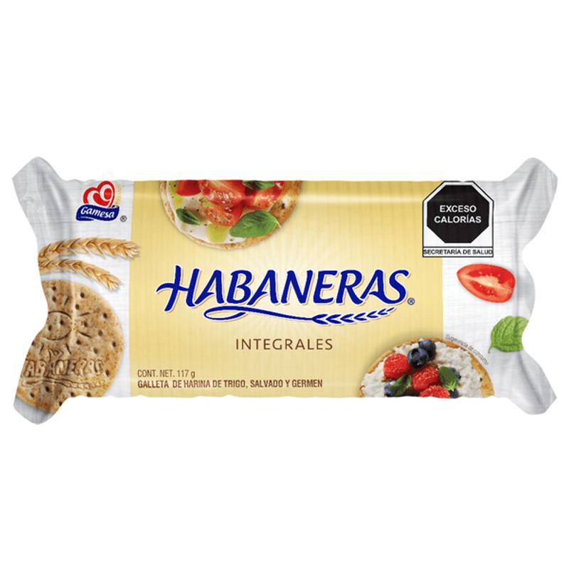 Gamesa Whole Wheat Habaneras Cookies, 4.1 oz Main image