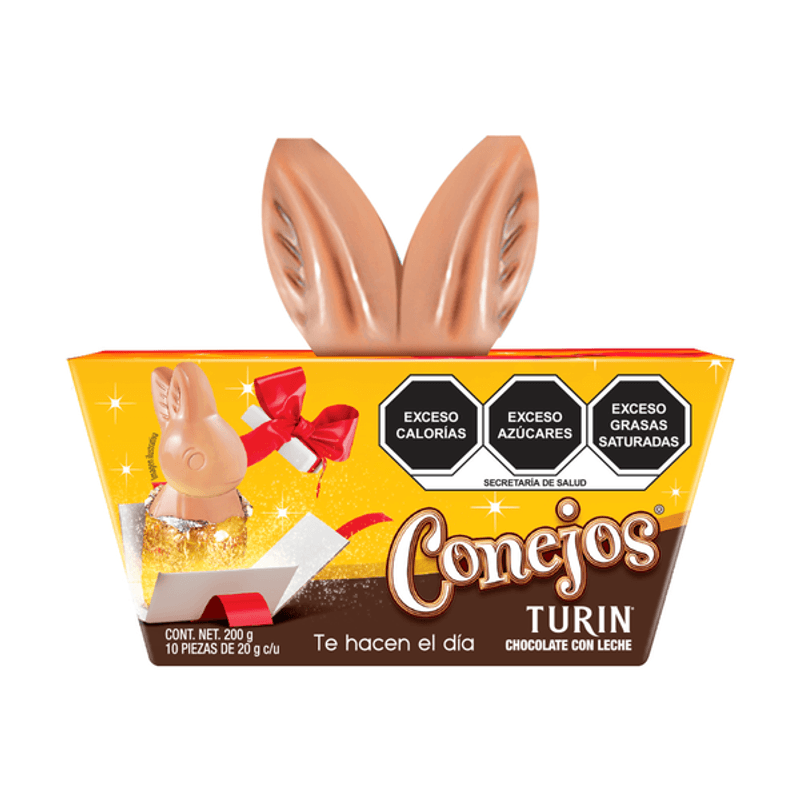 Turin Milk Chocolate Rabbits Box 7 oz Main image
