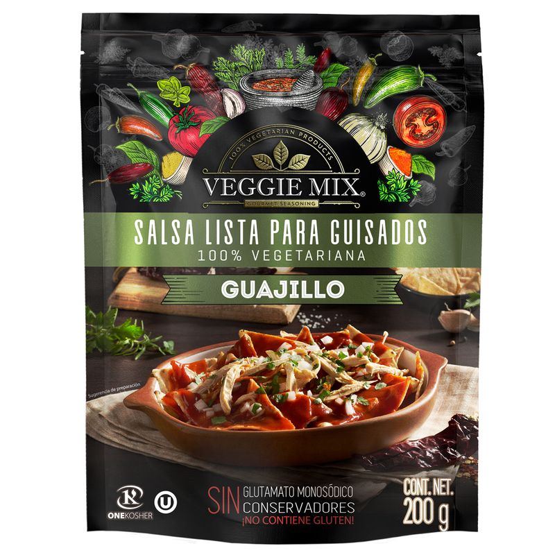 Veggie Mix Ready-to-Use Guajillo Sauce 7 oz Main image