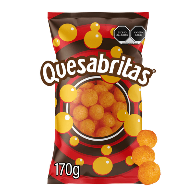 Quesabritas Cheese and Chili Flavor Balls 6 oz