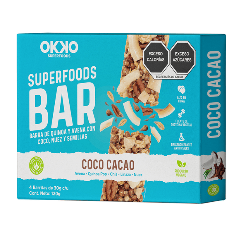 Okko Cocoa & Cacao Bars 4 oz Main image