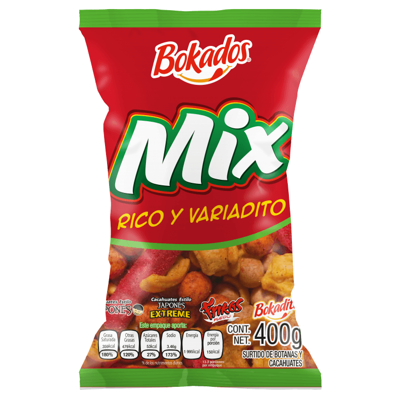 Bokados Snack Mix with Peanuts 14 oz Main image