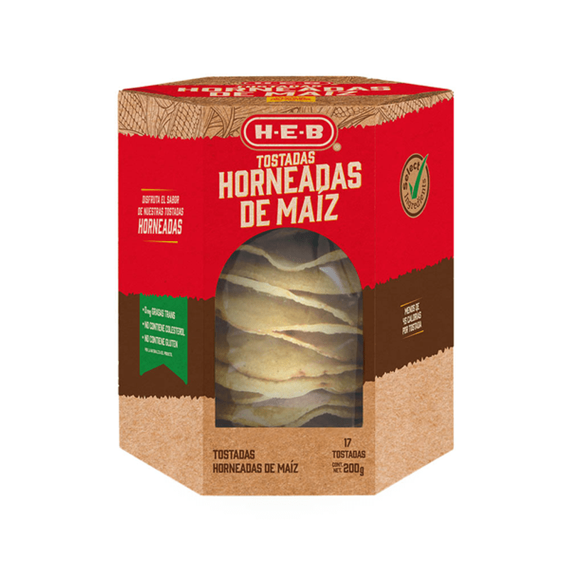 HEB Baked Natural Tostada 7 oz