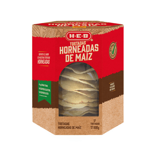 Heb Baked Natural Tostada 7 oz