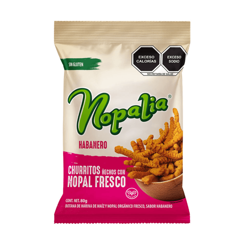 Nopalia Habanero Churritos - 3 oz Main image