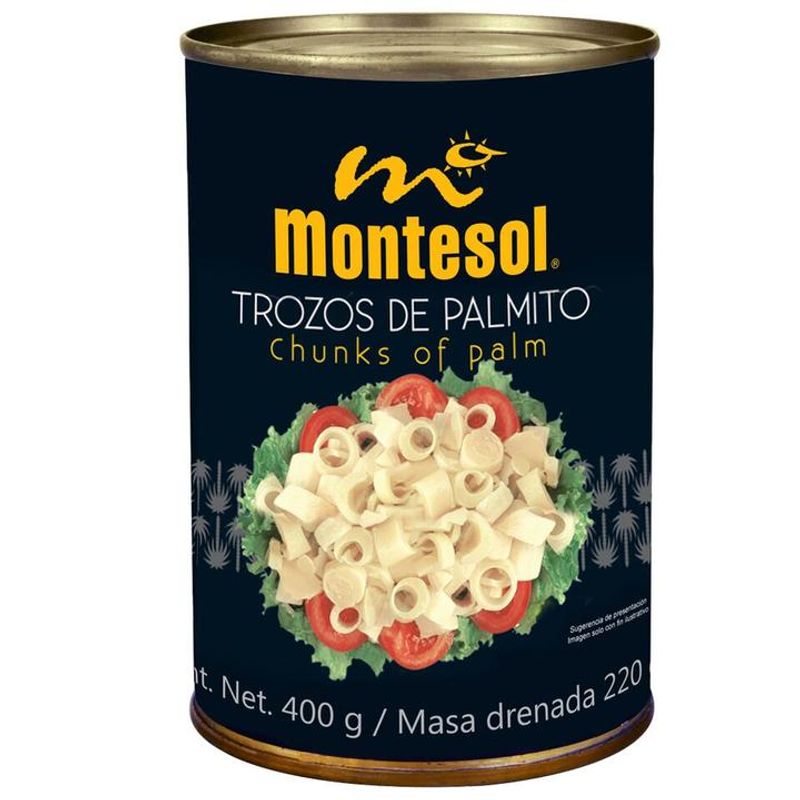 Montesol Palm Heart Chunks in Can 14 oz