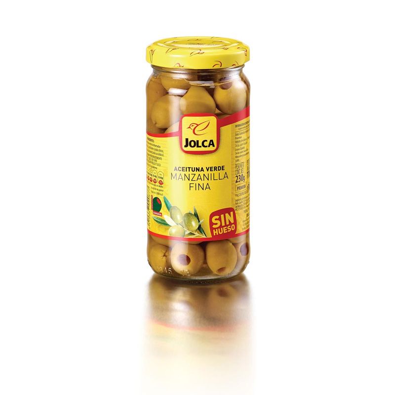 Jolca Manzanilla Pitted Olives 8 oz Main image