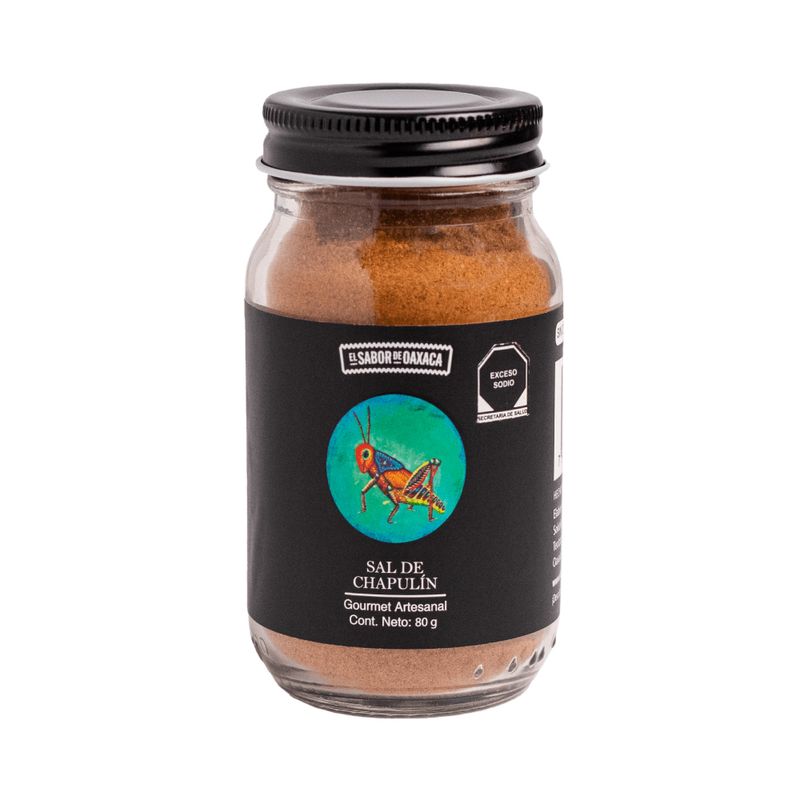 El Sabor de Oaxaca Grasshopper Salt, 3 oz