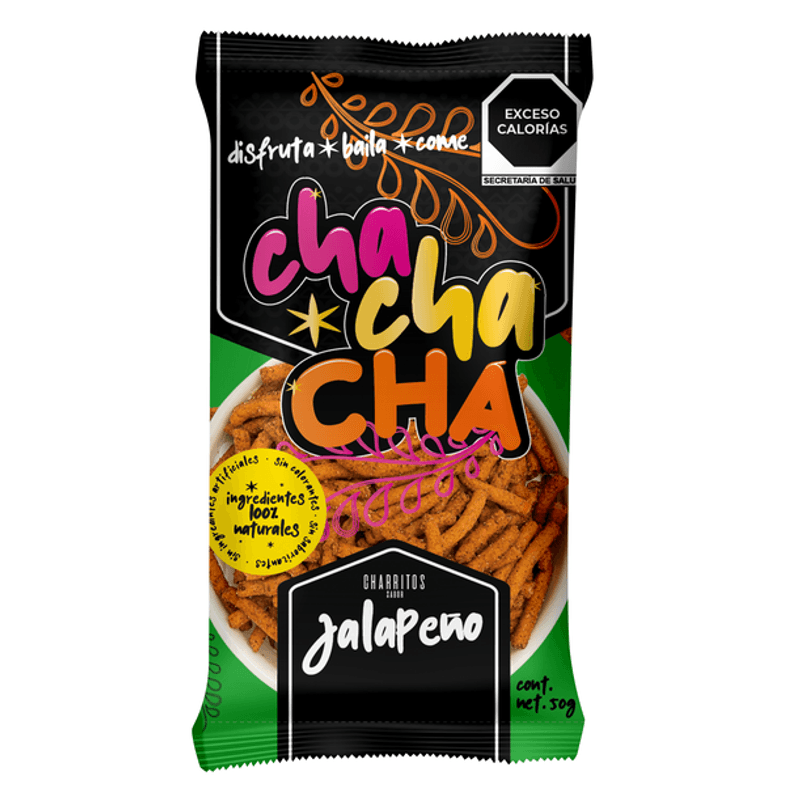 Cha Cha Cha Jalapeño Flavor Amaranth Charritos - 2 oz Main image