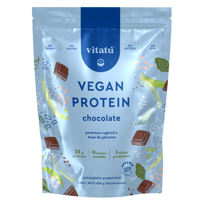 Vitatú Vegan Protein Chocolate, 2 lb Main image