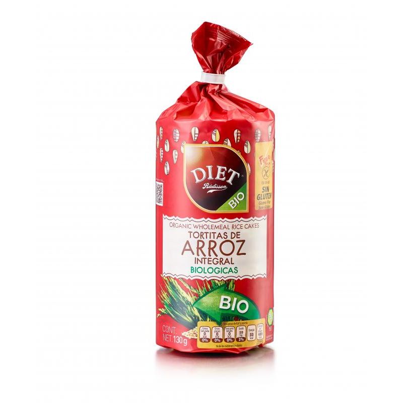 Diet Radisson Bio Whole Grain Rice Cakes 130 pcs