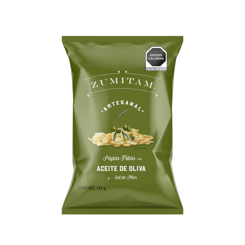 Zumitam Olive Oil Potato Chips 5 oz Main image
