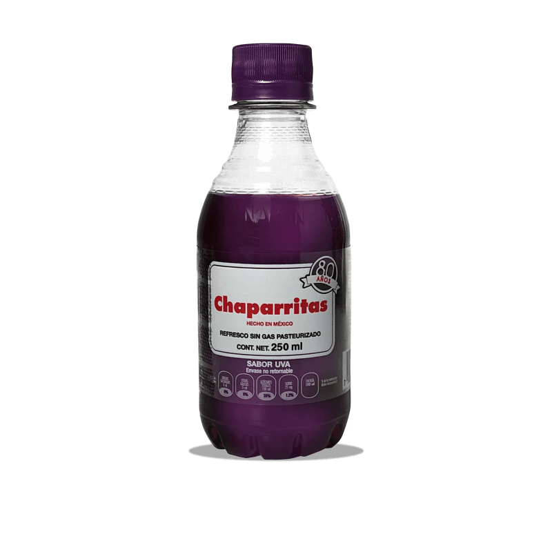 Chaparritas Grape PET Soda 8.5 oz Main image