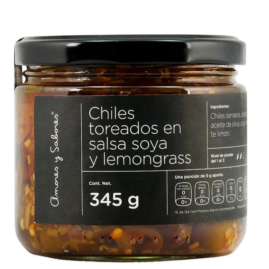 Soy and Lemongrass Toreados Chiles Classic 12 oz