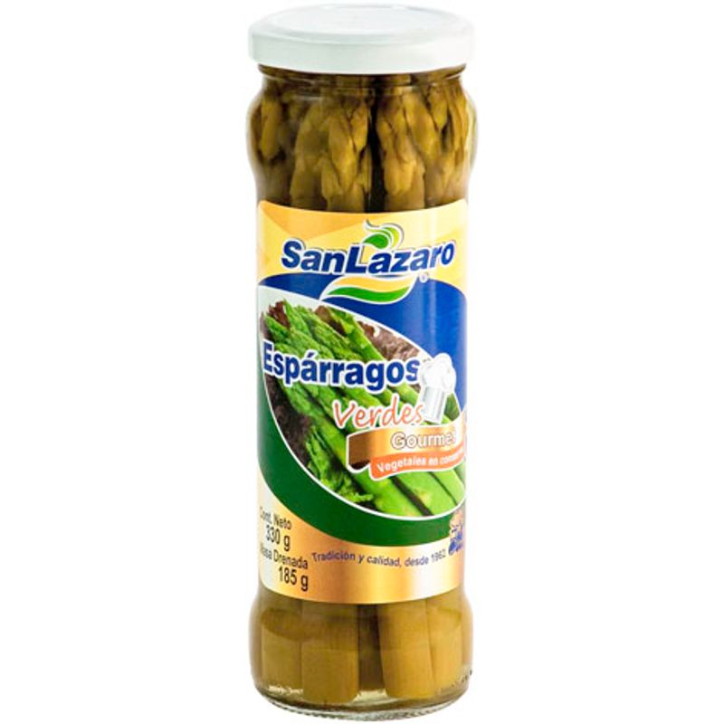San Lazaro Green Asparagus in Brine - 12 oz Main image