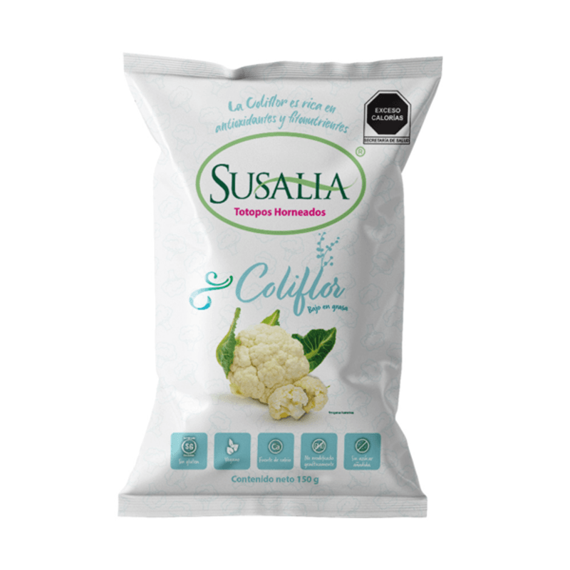 Susalia Baked Cauliflower Chips, 5 oz