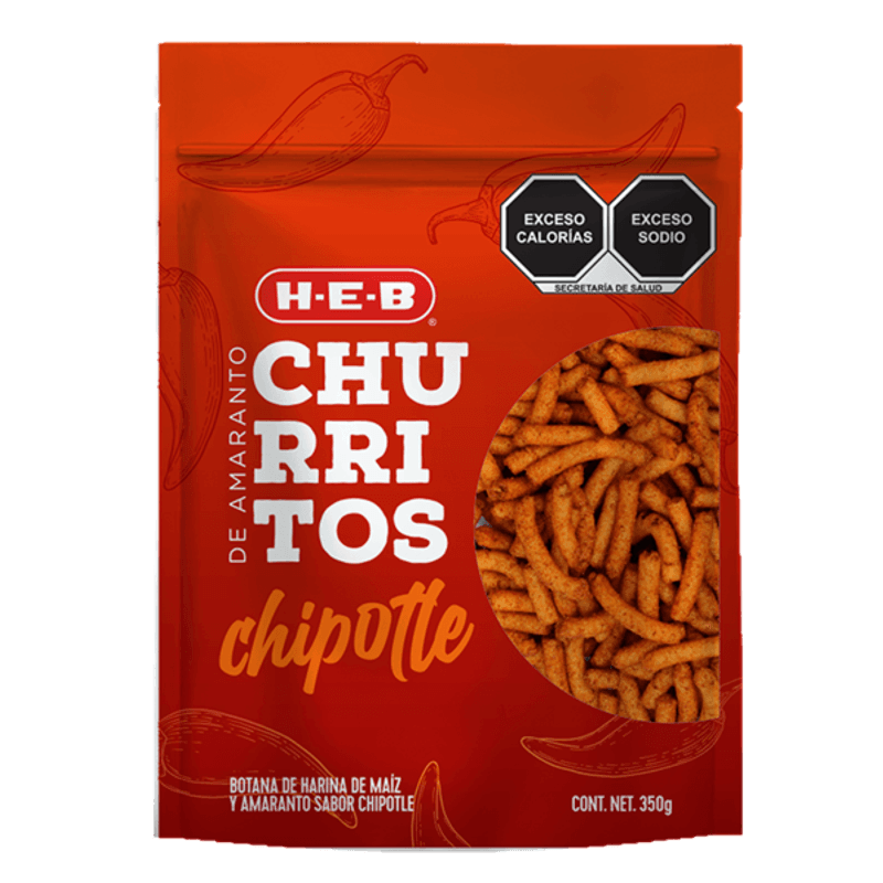 Amaranth Churritos Chipotle - 12 oz