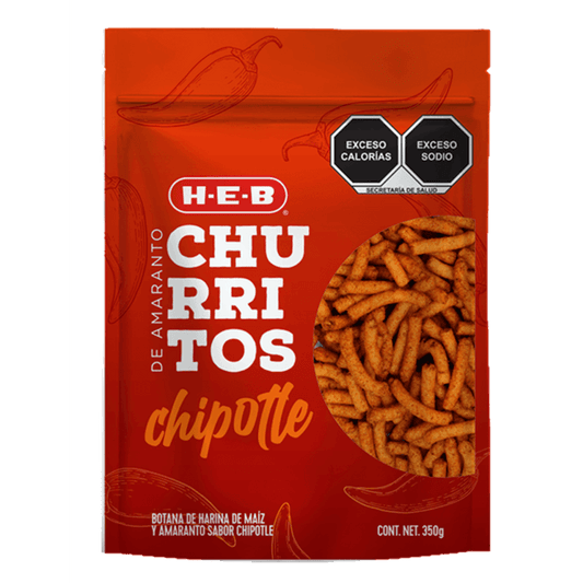 Amaranth Churritos Chipotle - 12 oz