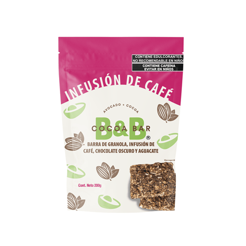 B&B Cocoa Bar Coffee Flavor Bars 8 Pieces - 7 oz Main image