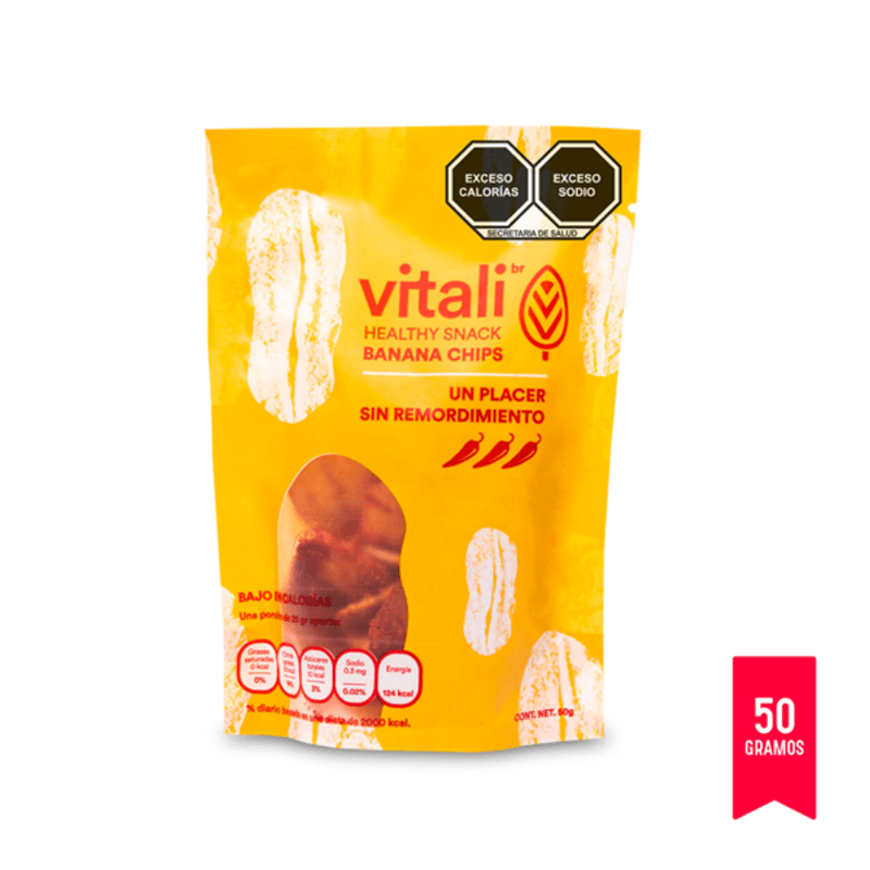 Vitali Dehydrated Banana with Chili 2 oz Main image