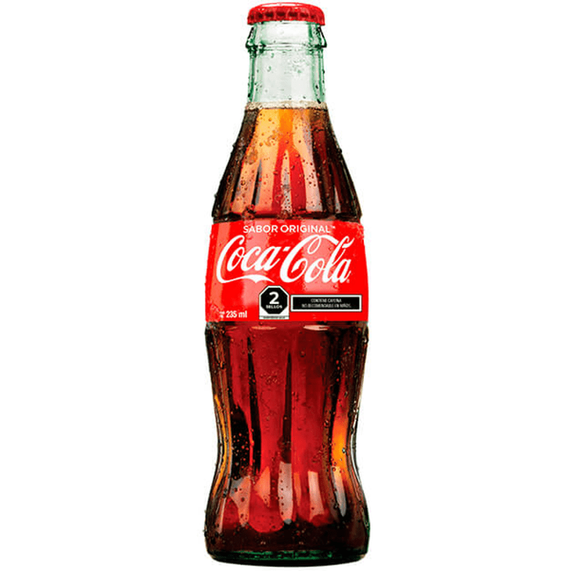 Coca Cola Original Flavor Soda Glass Bottle 8 oz Main image