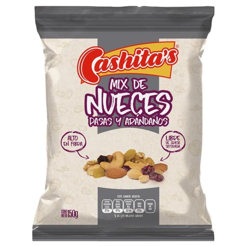 Cashitas Nuts, Raisins & Cranberries Mix 5.3 oz Main image