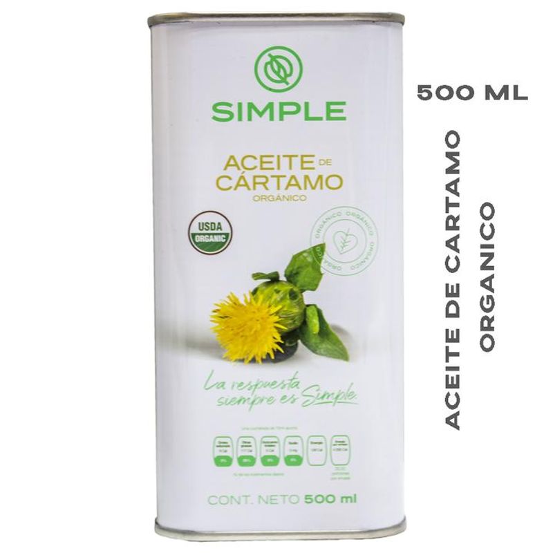 Simple Organic Safflower Oil - 17 oz