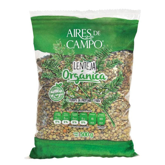 Aires de Campo Organic Lentils 17.6 oz