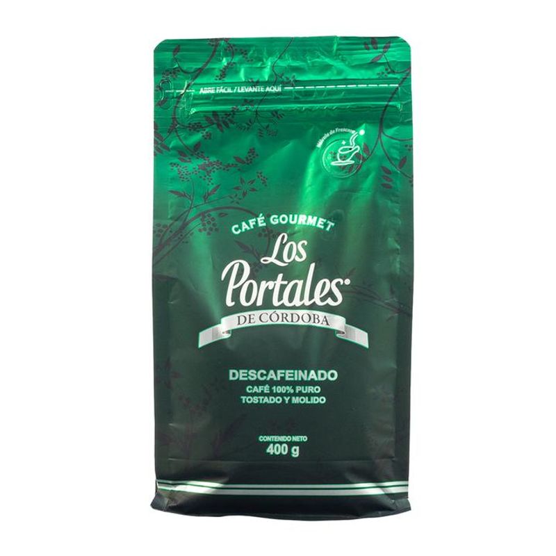Los Portales Decaf Roasted and Ground Coffee 14 oz
