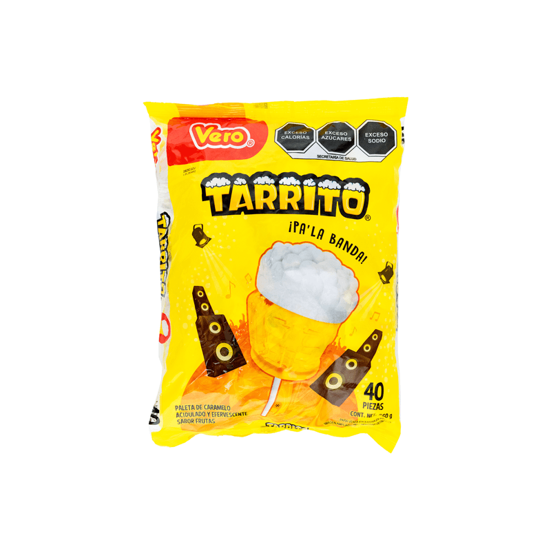 Vero Tarrito Caramel Lollipop, 2 oz Main image