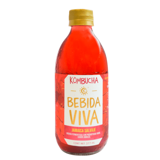 Wild Hibiscus Kombucha 12 oz